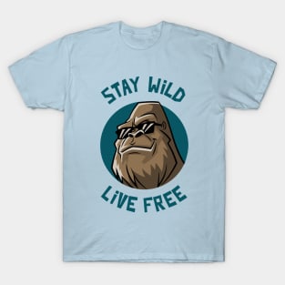 "Stay Wild, Live Free" T-Shirt